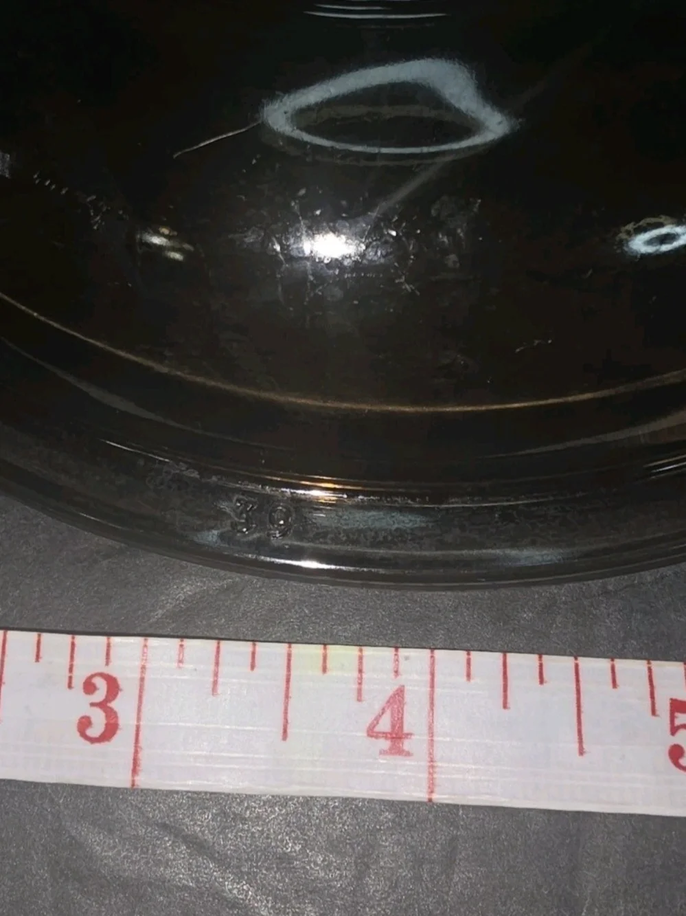 Vintage Vision Corning France Amber Glass 7